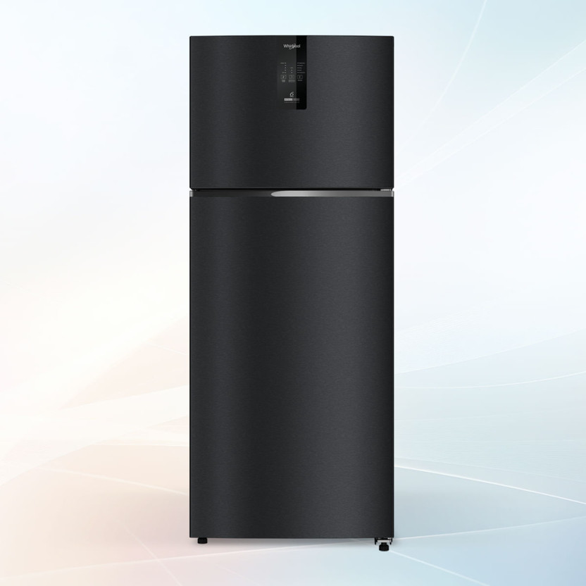 Whirlpool 431 L 2 Star Frost Free Convertible Double Door Refrigerator refrigerator by Whirlpool — product image showing the cabinet, doors and handle