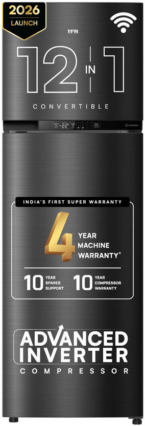 IFB 331 L 3 Star Frost Free Double Door Refrigerator refrigerator by IFB — product image showing the cabinet, doors and handle
