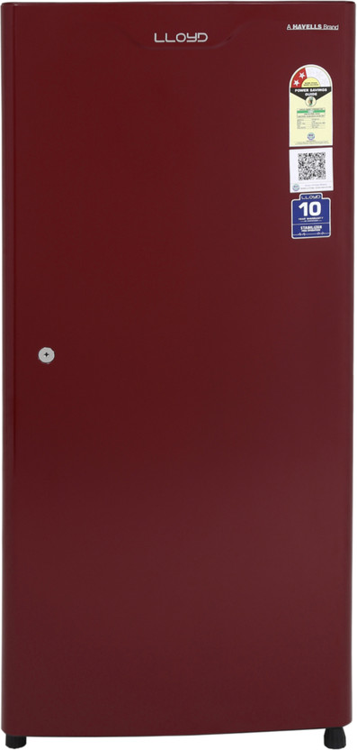 Lloyd 188 L 2 Star Direct Cool Single Door Refrigerator refrigerator by Lloyd — product image showing the cabinet, doors and handle