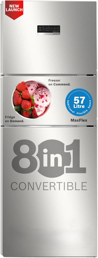 Bosch 302 L 3 Star Frost Free Convertible Triple Door Refrigerator refrigerator by Bosch — product image showing the cabinet, doors and handle