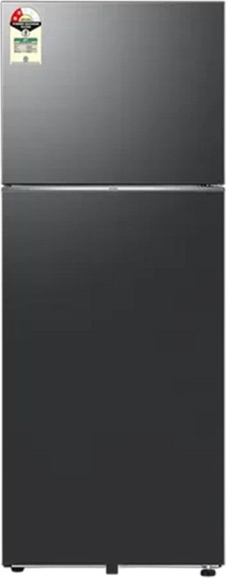 Samsung 467 L 2 Star Frost Free Convertible Double Door Refrigerator refrigerator by Samsung — product image showing the cabinet, doors and handle