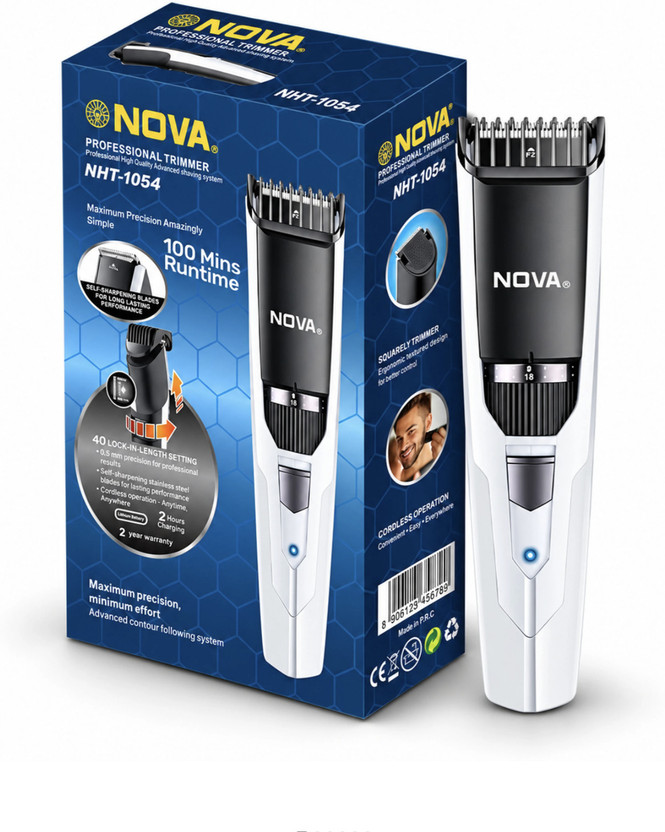NOVA NHT 1054 Trimmer by Nova — product image showing the trimmer body, blade head and attachments