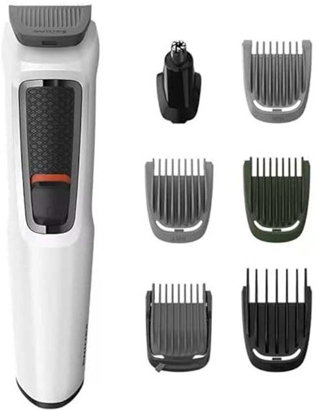 Philips MG3721/65 Trimmer by Philips — product image showing the trimmer body, blade head and attachments