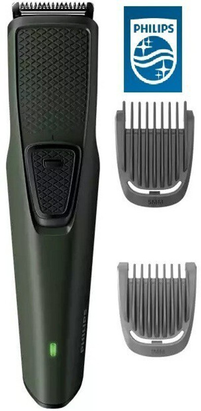 Philips BT1230/15 Trimmer by Philips — product image showing the trimmer body, blade head and attachments