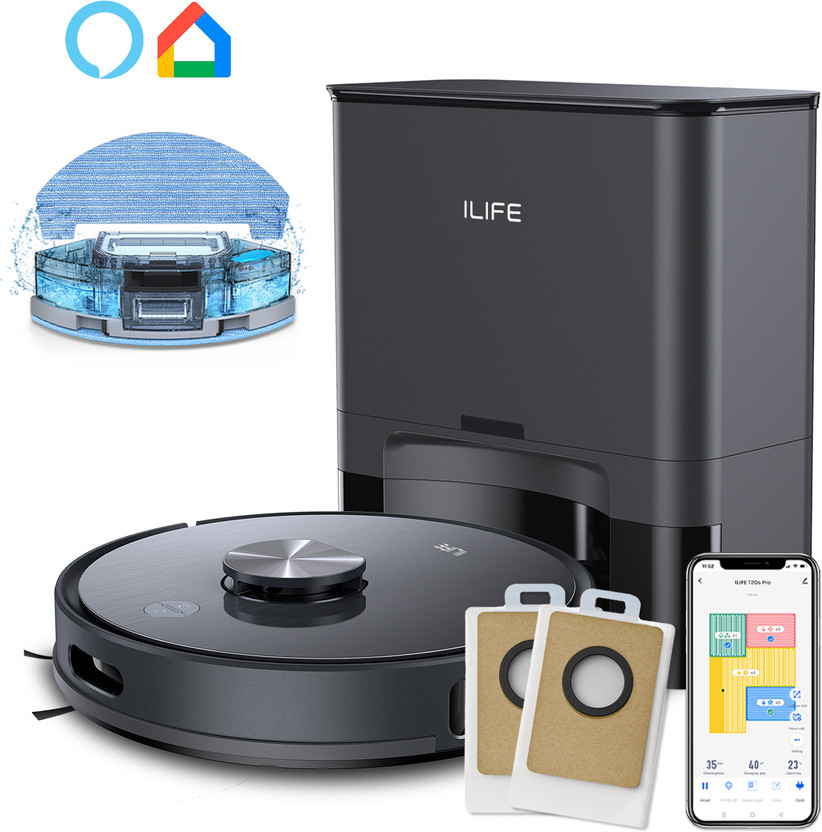 ILIFE T20s Pro vacuum cleaner by ILIFE — product image showing the body, hose and cleaning head