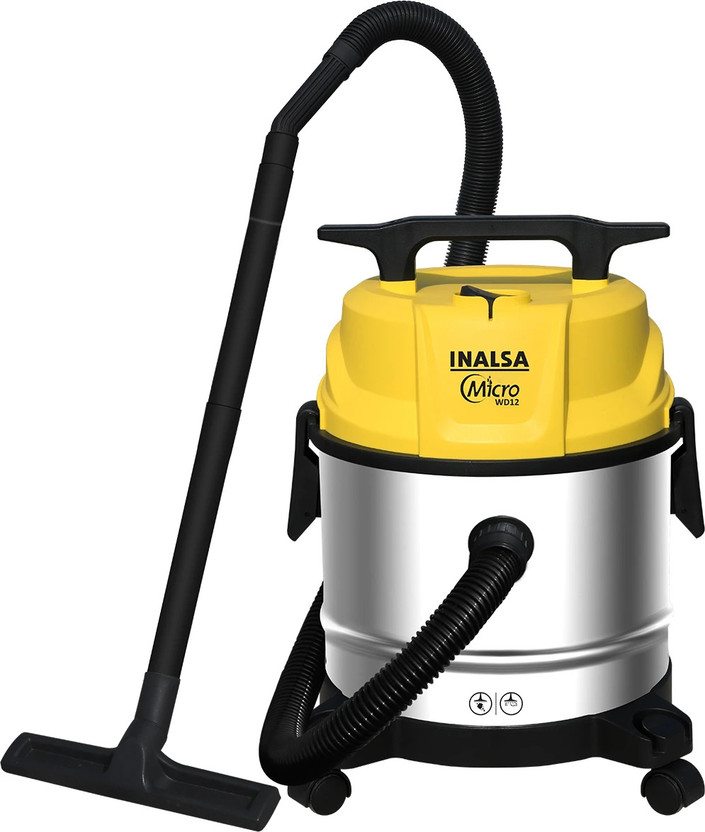 INALSA Micro WD12 vacuum cleaner by INALSA — product image showing the body, hose and cleaning head