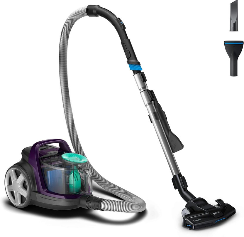 Philips PowerPro Expert FC9571/01 vacuum cleaner by Philips — product image showing the body, hose and cleaning head